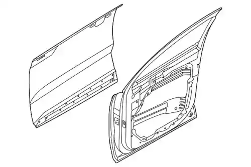76003P2000 ДВЕРЬ MOBIS