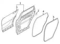77004P2000 ДВЕРЬ MOBIS