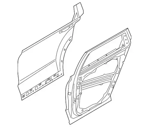 дверь 77003S8000 MOBIS