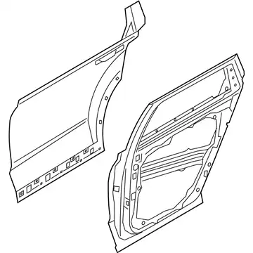 дверь 77003S8010 MOBIS