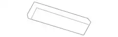 86552S8000 ОПОРНАЯ ПЛАНКА БАМПЕРА MOBIS