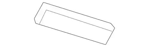 86552S8000 ОПОРНАЯ ПЛАНКА БАМПЕРА MOBIS