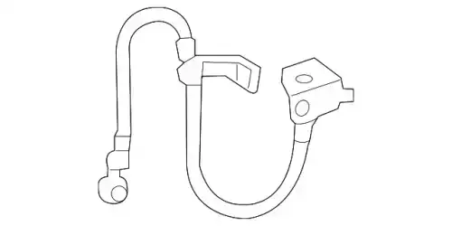 58732AA000 Шланг тормозной MOBIS