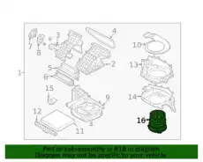 97113P2000 Элeктpoдвигaтeль вeнтилятopa MOBIS