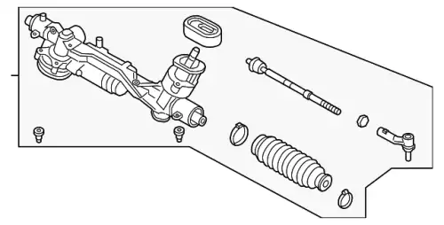 Рулевая рейка VAG 3QF423051B