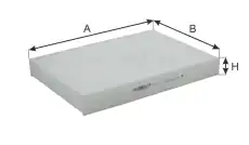 Салонный фильтр GOODWILL AG 721 CF