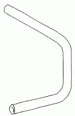патрубок радиатора Audi 17713 01 LMI