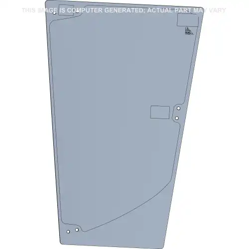 87510521 - Стекло двери CNH