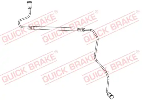 Тормозной шланг 96.017 QUICK BRAKE
