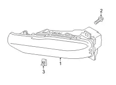 Фара противотуманная INFINITI 261556GW0A