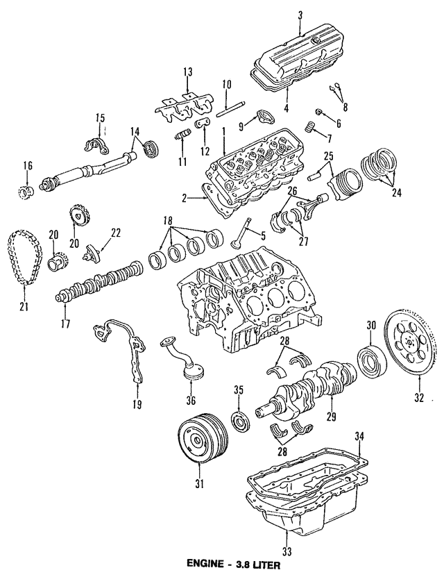 GUIDE,VLV LFTR(INCLS 249) 24503256 BUICK