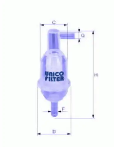 Топливный фильтр UNICO FI 3105/5