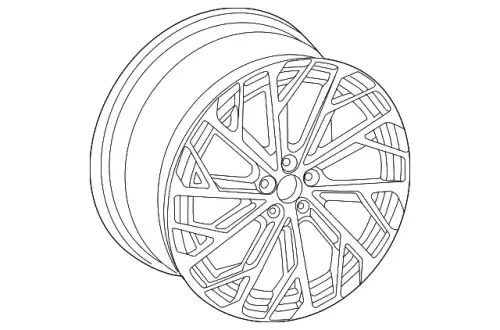 Алюминиевый диск 4N0601025AF VAG