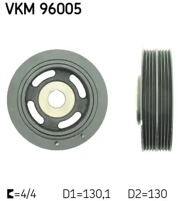 Шкив коленвала SKF VKM96005