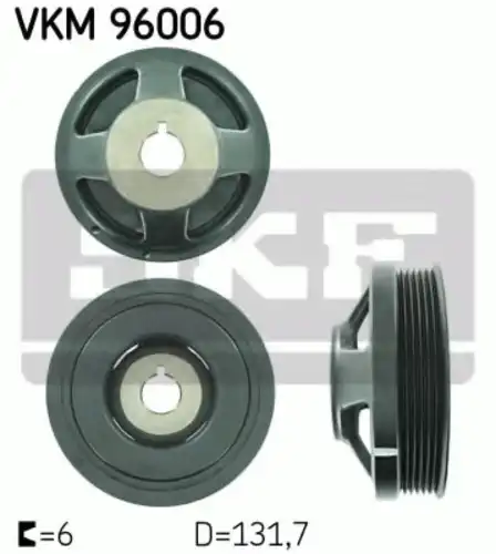 Шкив коленвала SKF VKM96006