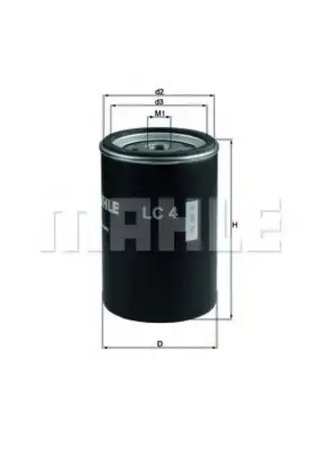 Фильтр выхлопной системы KNECHT LC4