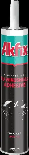 AA155 Герметик черный полиуретановый 300мл WINDSHIELD AKFIX