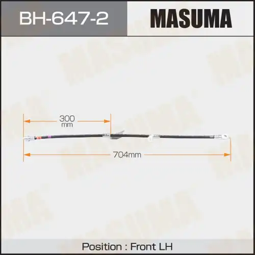 Шланг тормозной 270 BH-647-2 MASUMA