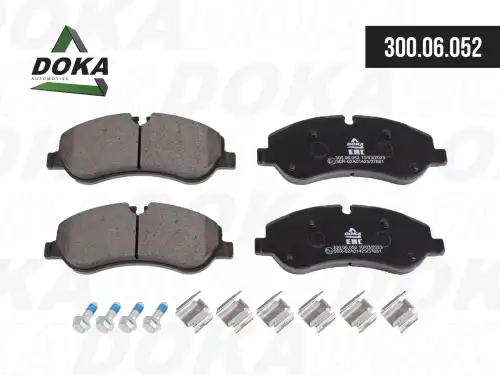 Тормозные колодки дисковые DOKA 300.06.052