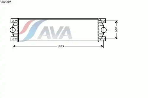 Интеркулер AVA RTA4359