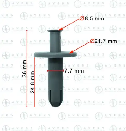 Клипса FD0168AC3 AVERS