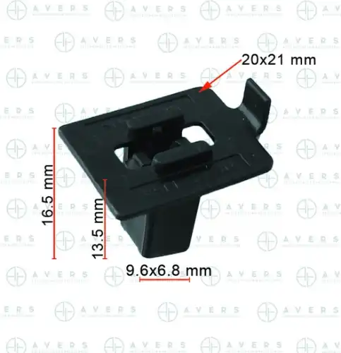 GHP9500Z5 Клипса AVERS