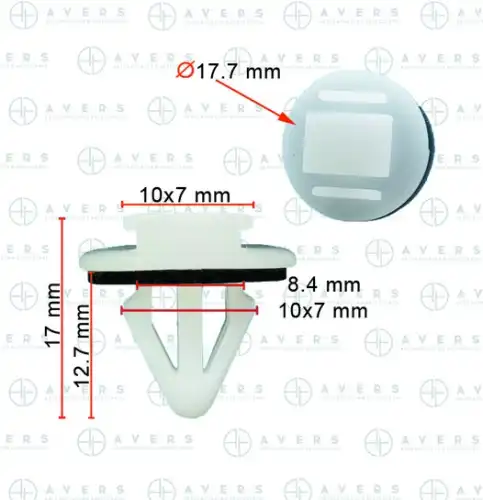 75867AC020 Крепеж AVERS