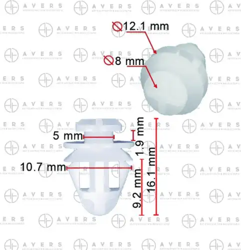 Клипса 7701061797 AVERS