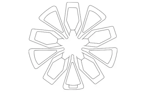 52910P2310 АЛЮМИНИЕВЫЙ КОЛЕСНЫЙ ДИСК KIA