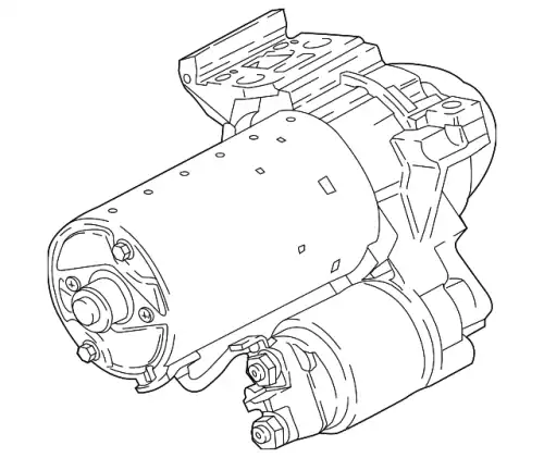 Стартер BMW 12 41 5 A33 FB9
