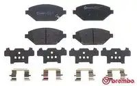Тормозные колодки дисковые задняя ось BREMBO P 59 099