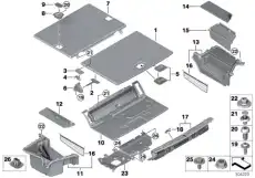 Болт с шестигр.гол. самоконтрящийся 07146961201 MINI