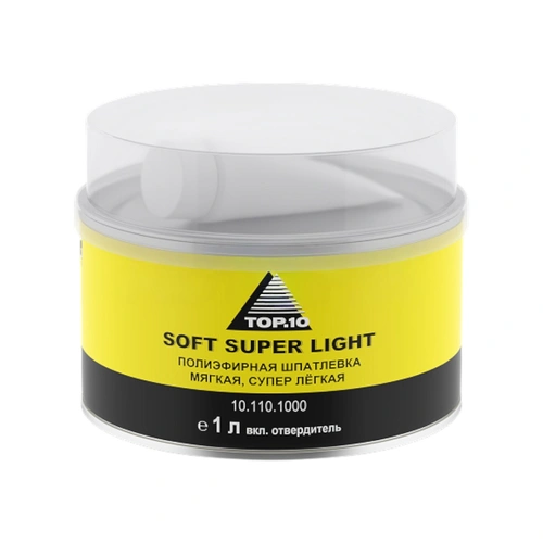 Шпатлевка SOFT SUPER LIGHT 1 л 10.110.1000 TOP.10
