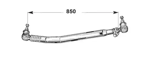 Рулевая тяга ERREVI 712821