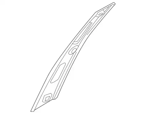 Молдинг двери 83260L1000 MOBIS