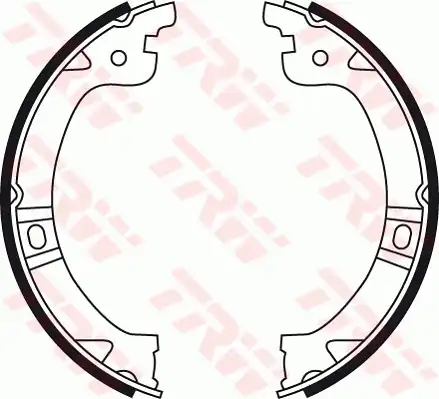 Тормозные колодки барабанные TRW GS8759
