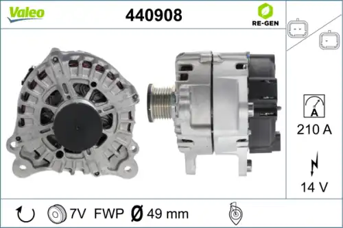 Генератор VALEO 440908