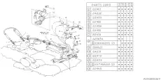 Катушка зажигания SUBARU 22433AA140