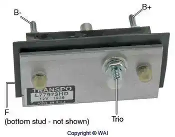 Alternator Regulator LN \MEGA L77973HD TRANSPO