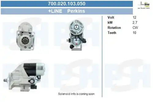 Стартер CV PSH 700020103050