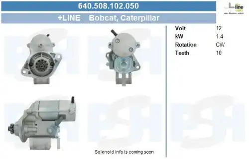 Стартер CV PSH 640508102050