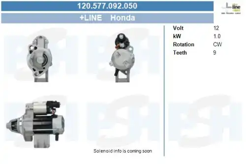 Стартер CV PSH 120577092050