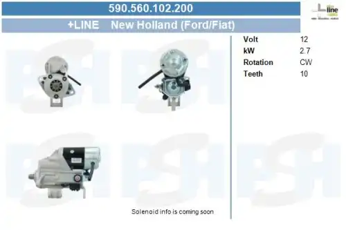 Стартер CV PSH 590560102200