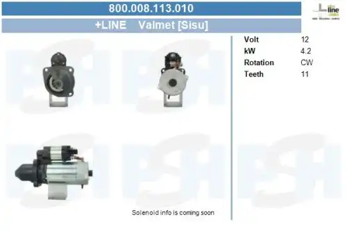 Стартер CV PSH 800008113010