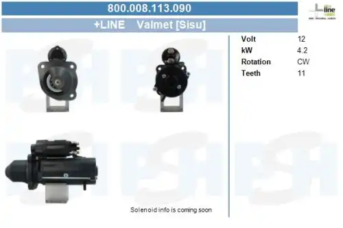 Стартер CV PSH 800008113090