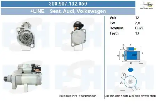 Стартер CV PSH 300907132050