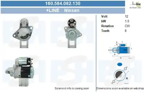 Стартер CV PSH 160584082130