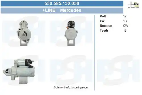Стартер CV PSH 550585132050