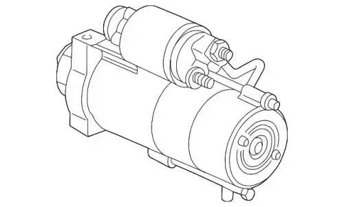 Стартер GMC 12576163