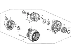 Генератор HONDA 06311-RV0-515 RM